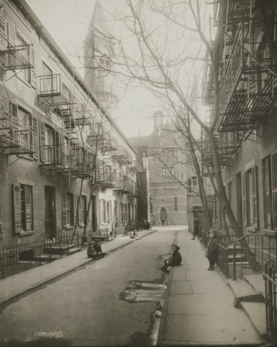 Patchen Place, Greenwich Village, New York by American Photographer